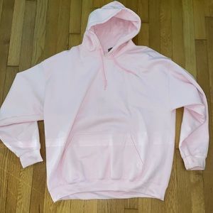Gildan pink hoodie